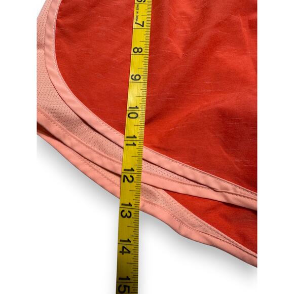 Nike Dri-Fit Vibrant Orange W/ Pink Accents Performance Running Short Large - Picture 6 of 9